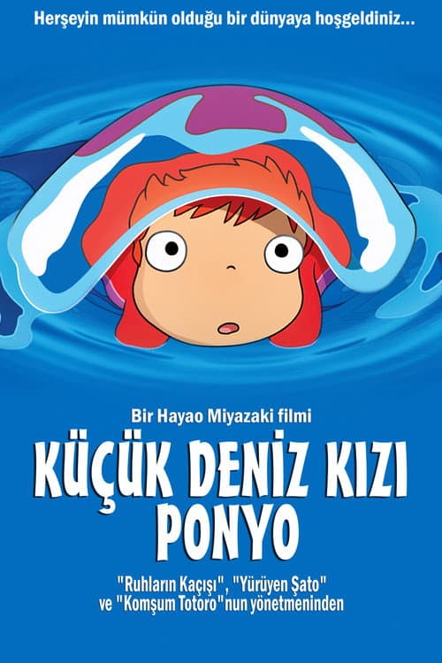 Küçük Deniz Kızı Ponyo posteri