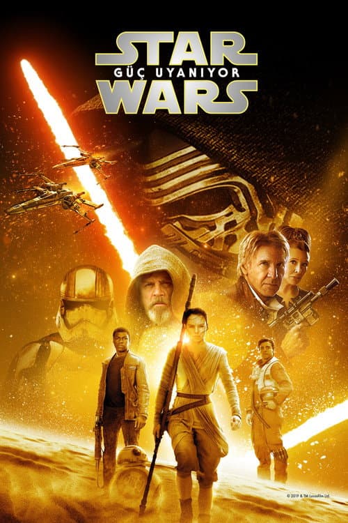 Star Wars: Güç Uyanıyor posteri