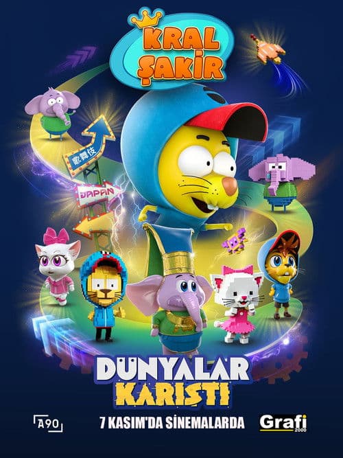 Kral Şakir: Dünyalar Karıştı posteri