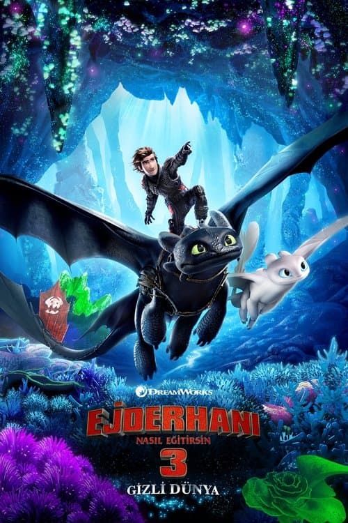 Ejderhanı Nasıl Eğitirsin 3: Gizli Dünya posteri