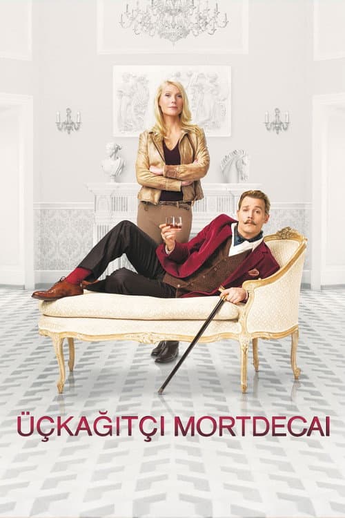 Üçkağıtçı Mortdecai posteri