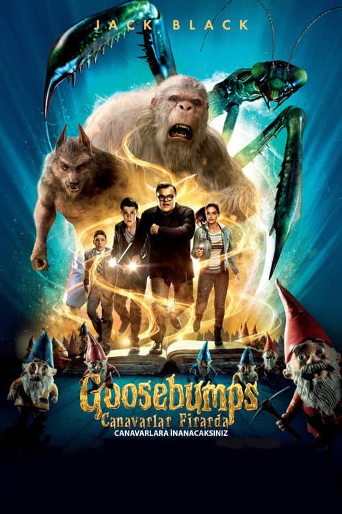 Goosebumps: Canavarlar Firarda posteri