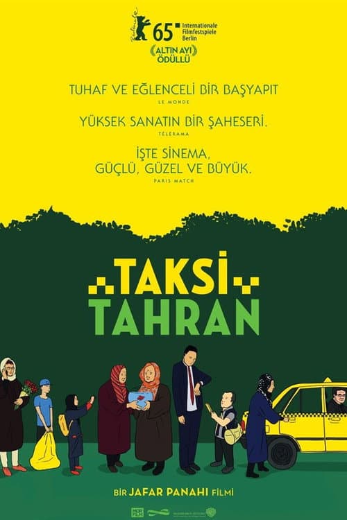 Taksi Tahran posteri