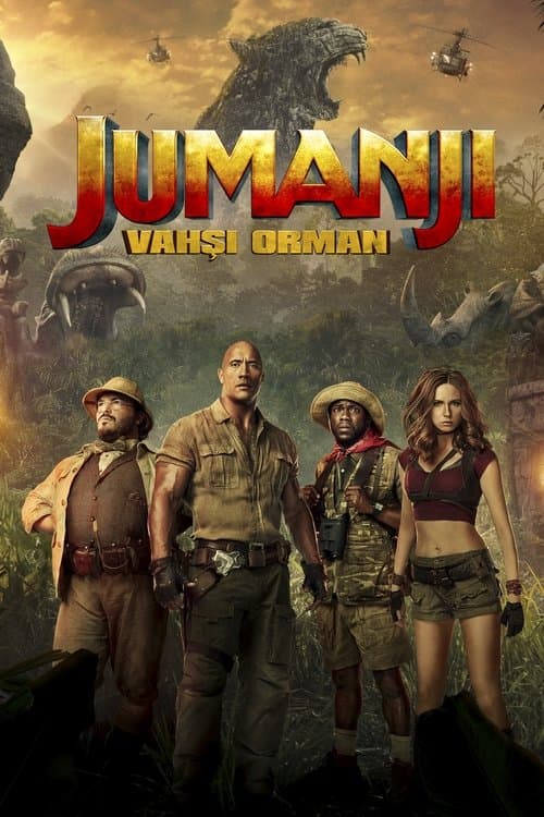 Jumanji: Vahşi Orman posteri