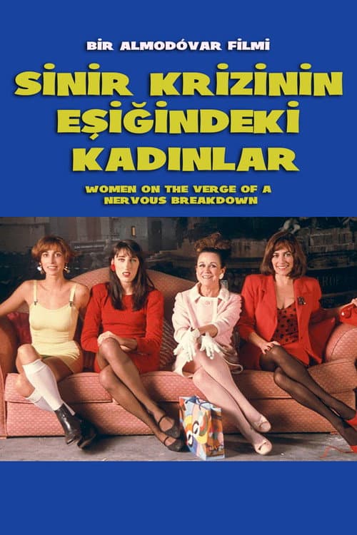 Sinir Krizinin Eşiğindeki Kadınlar posteri