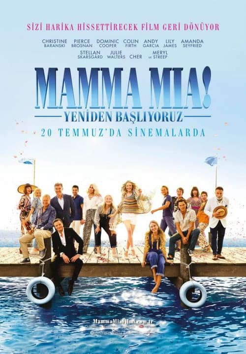Mamma Mia!: Yeniden Başlıyoruz posteri