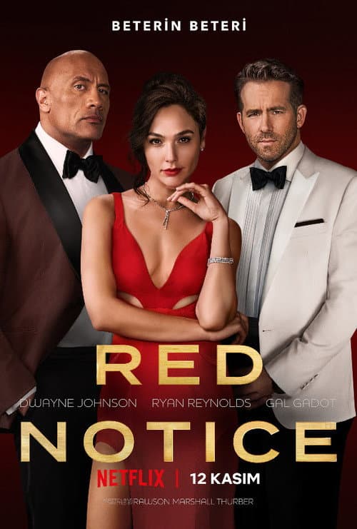 Red Notice posteri
