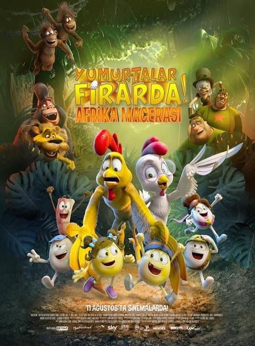 Yumurtalar Firarda: Afrika Macerası posteri