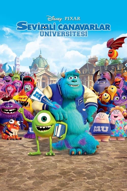 Sevimli Canavarlar Üniversitesi posteri