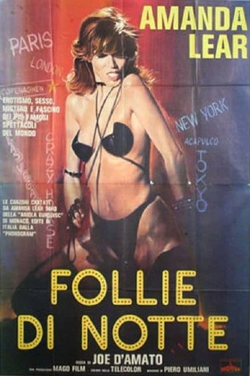Follie di notte posteri