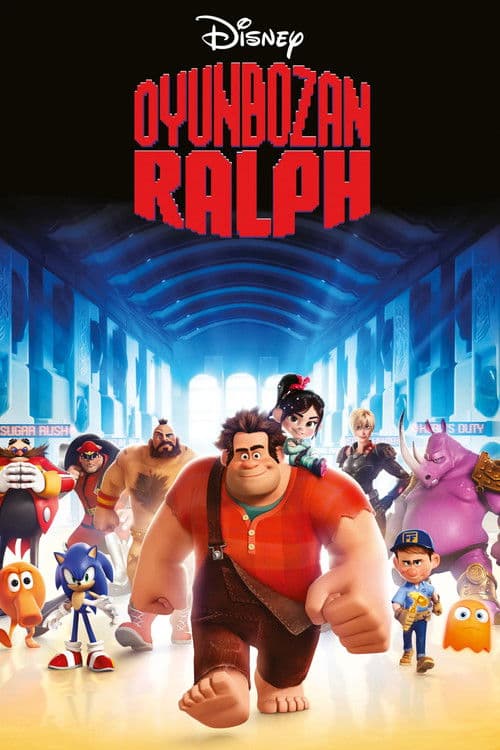 Oyunbozan Ralph posteri