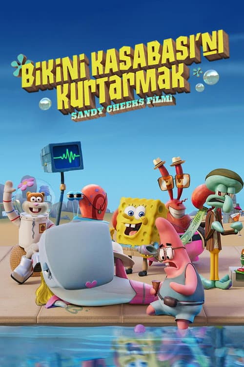 Bikini Kasabası'nı Kurtarmak: Sandy Cheeks Filmi posteri