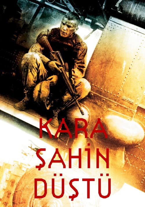 Kara Şahin Düştü posteri