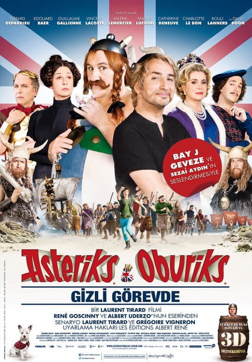 Asteriks ve Oburiks Gizli Görevde posteri