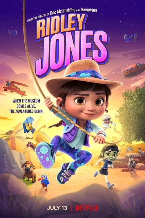 Ridley Jones: Müzenin Koruyucusu posteri