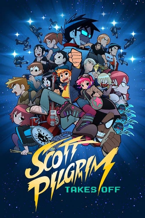 Scott Pilgrim Takes Off posteri