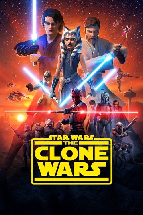Star Wars: Klon Savaşları posteri