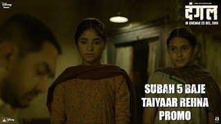 Dangal | Ready at 5 o'clock in the morning - Promo | Aamir Khan | In cinemas Dec 23
