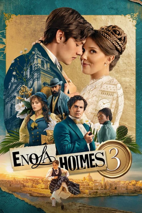 Enola Holmes 3 posteri
