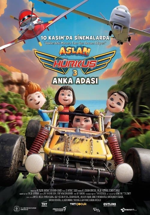 Aslan Hürkuş 3: Anka Adası posteri