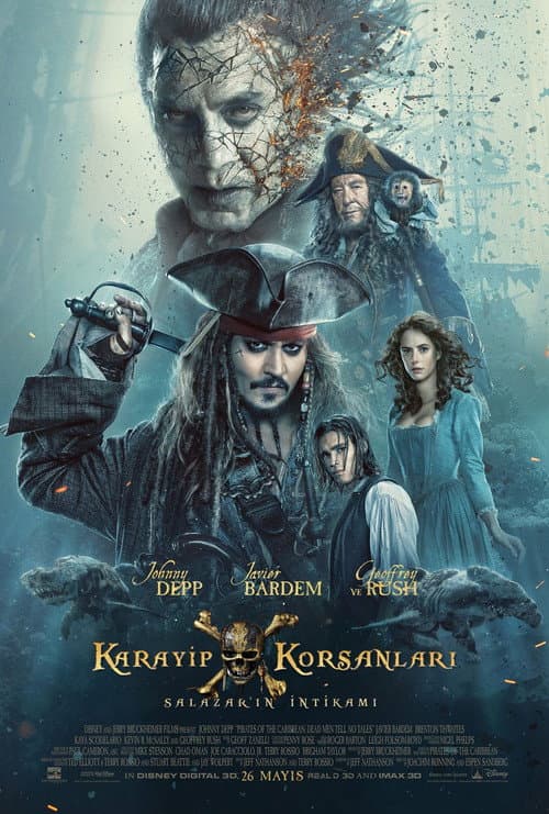 Karayip Korsanları: Salazar'ın İntikamı posteri