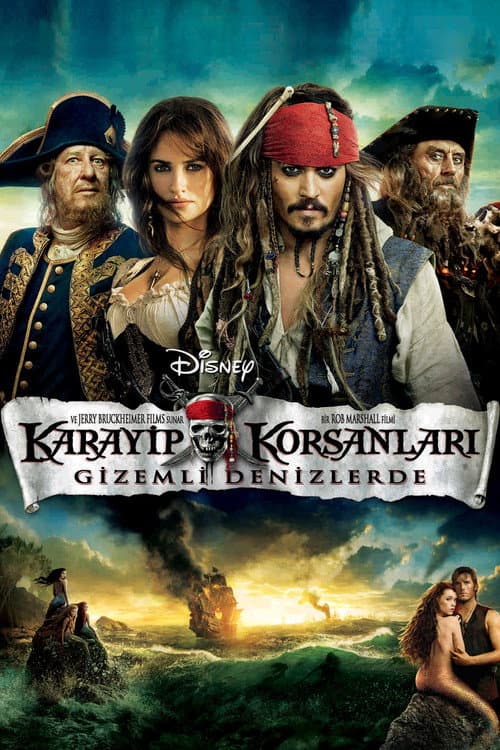 Karayip Korsanları: Gizemli Denizlerde posteri