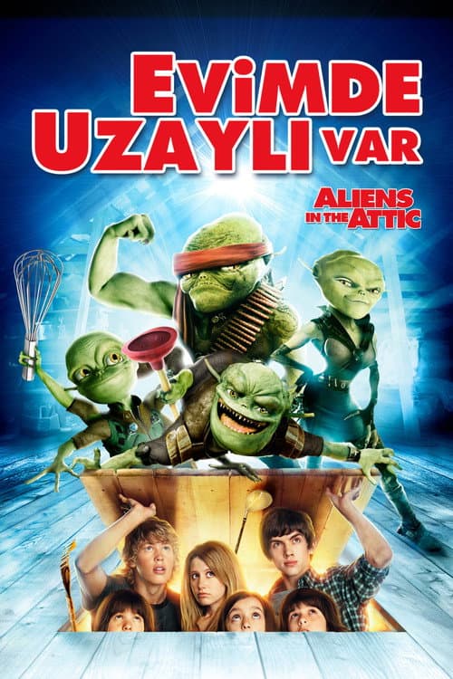 Evimde Uzaylı Var posteri