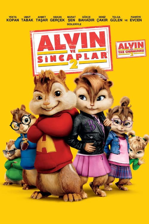 Alvin ve Sincaplar 2 posteri
