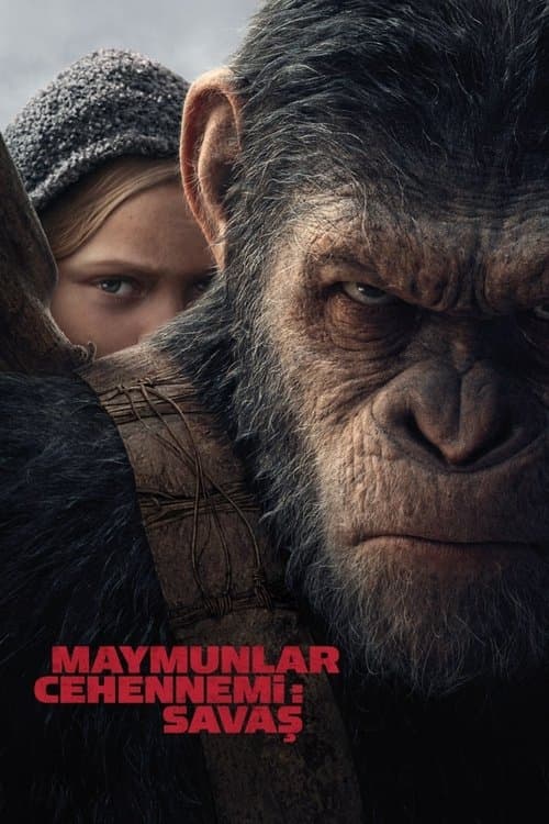 Maymunlar Cehennemi: Savaş posteri