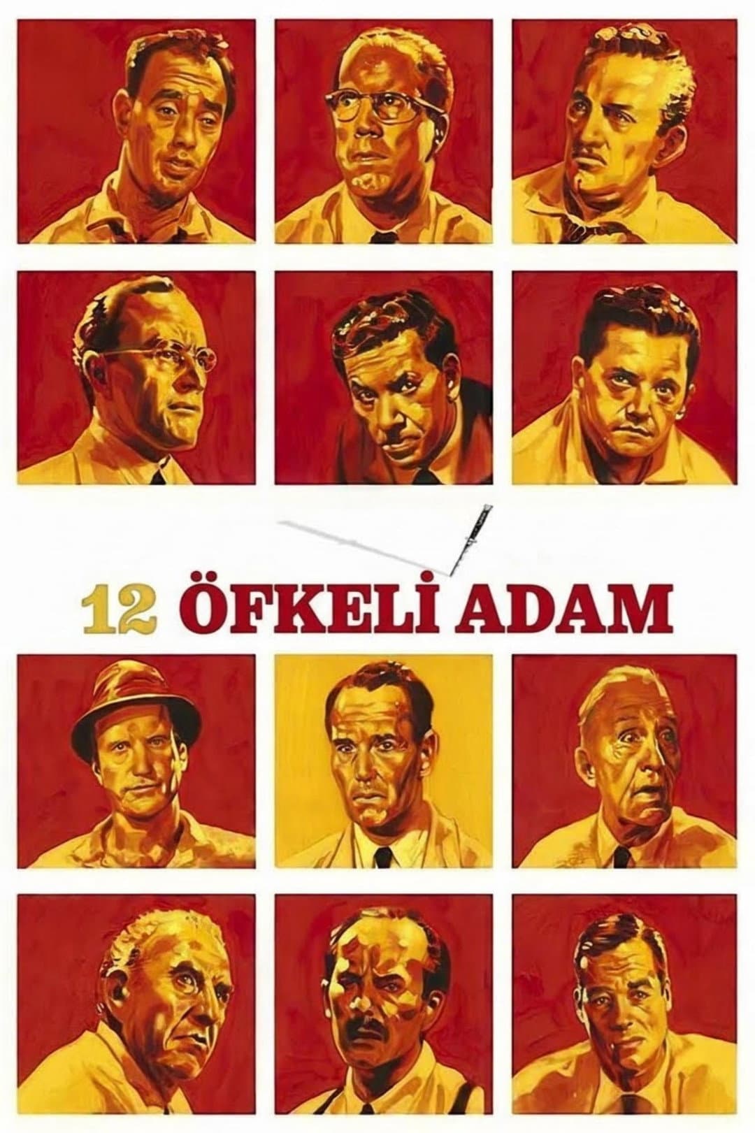 12 Öfkeli Adam posteri