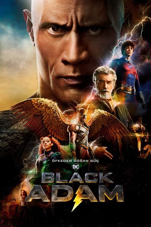 Black Adam posteri