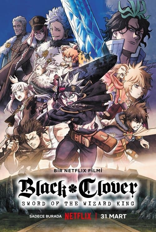 Black Clover: Sword of the Wizard King posteri