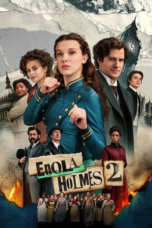 Enola Holmes 2 posteri
