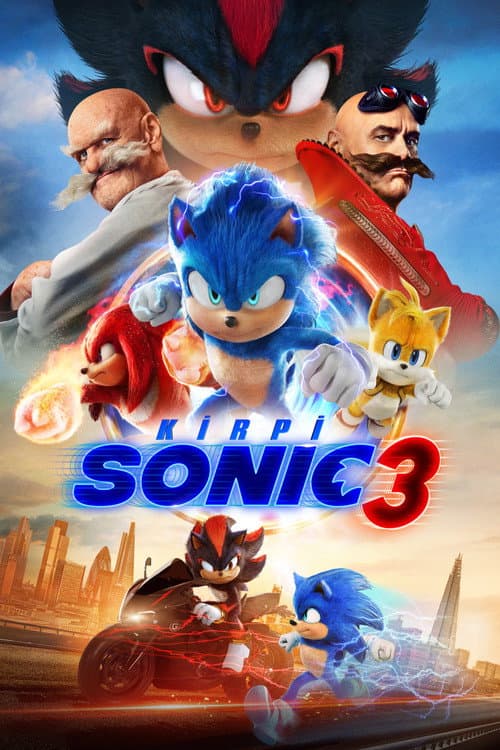 Kirpi Sonic 3 posteri