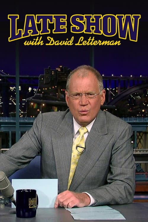 David Letterman ile Geç Gösteri posteri